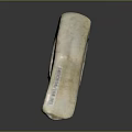 Unique Irregular Ring Shaped Ceramic Household Decorative Object With Beige Brown Texture And Glossy Finish