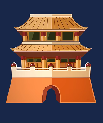 Architecture New Architecture National Tide Architecture Ancient Architecture Drum Tower Temple of Heaven Pagoda Zen Temple Buildings Temple 8 3d model