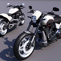 Motorcycle Motor Vehicle Two-wheeler Motorcycle 3d model