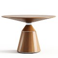 Modern Round Dining Table Round Dining Table 3d model