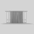 Various Neutral Tones Curtains Drapery For Home Interior Decor Styling