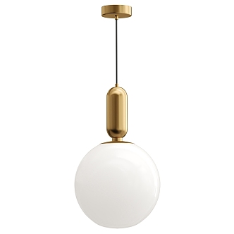 modern chandelier chanteleir hanging glass led 3d model