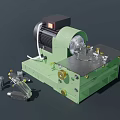 Tool Grinding Machine Small Truck 3d model