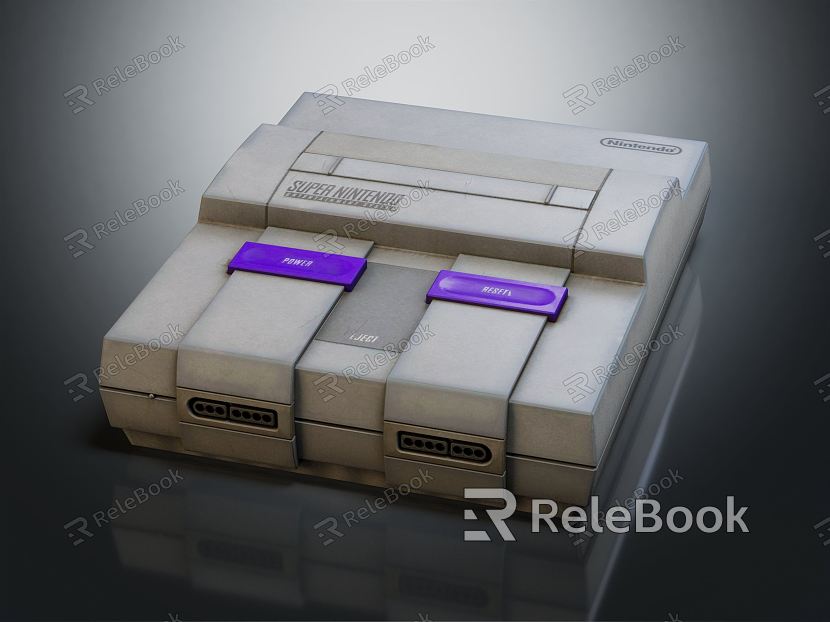 Modern game console Nintendo model