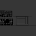 Modern High End Sales Office Lobby With Full Wall Bookshelves Indoor Greenery And Comfortable Seats