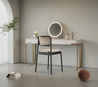 Modern Dresser Dressing Table 3d model