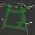 Professional Heavy Duty Leg Press Fitness Equipment With Metal Frame Design