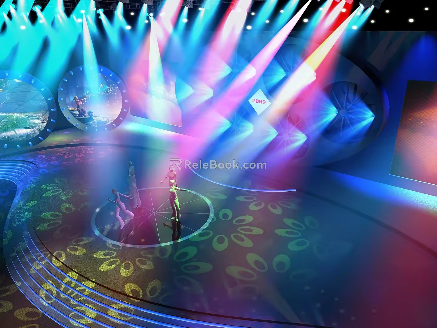 Activity Stage 3d model