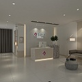 Zen New Chinese Beauty Salon 3d model