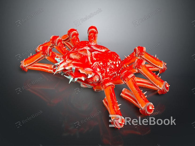 crab sea crab river crab hairy crab bread crab hermit crab big crab small crab marine animal fish model