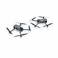 Two Modern Drones With Foldable Arms And Propellers For Aerial Photography