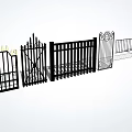 Different Types Of Decorative Iron Fencing With Gates And Ornate Designs