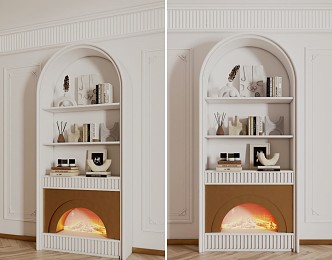 Jane's Fireplace 3d model