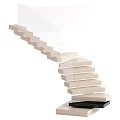 modern staircase indoor staircase 3d model