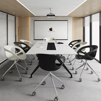 Conference Room Conference Table 3d model