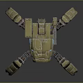 Robot Spider Robot Mecha Spider Science Fiction Spider 3d model