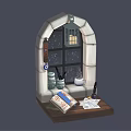 Modern windows magic windows 3d model