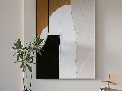 Modern Abstract Painting Simple Hanging Painting model