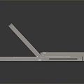 Foldable Portable Computer Keyboard With Modern Slim Design And Multiple Sections