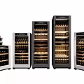 Modern Wine Coolers In Various Sizes With Wine Bottle Storage And Sleek Design