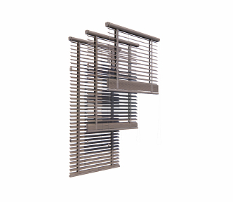 Modern venetian blinds 3d model