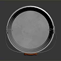 bucket iron bucket mud bucket cement bucket daily necessities 3d model