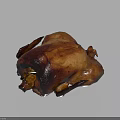 Golden Crispy Roast Chicken With Juicy Meat And Perfectly Browned Skin