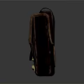 Two Brown Velvet Daily Life Pouches With Golden Buttons And Practical Design