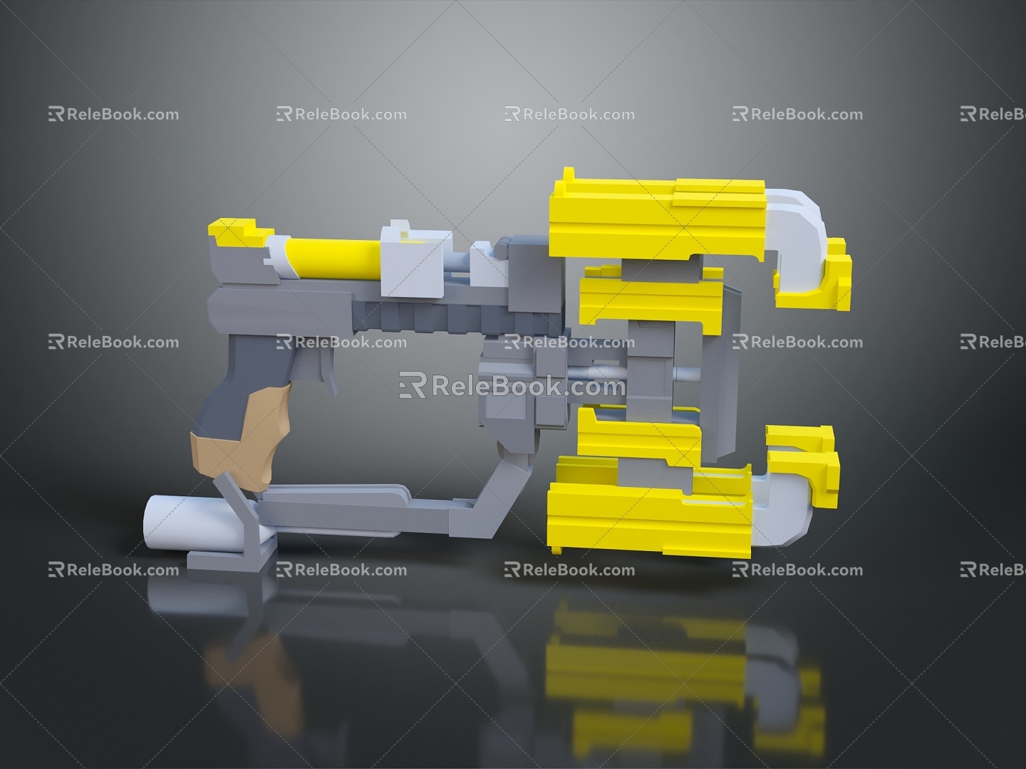 Science Fiction Weapon Electric Plasma Pistol Future Weapon Science Fiction Equipment Game Equipment Science Fiction War Science Fiction Equipment 3d model