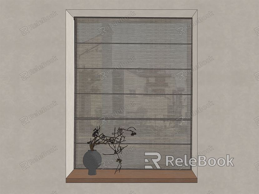 Modern Roman Curtain Roman Curtain Rolling Curtain Transparent Roman Curtain model