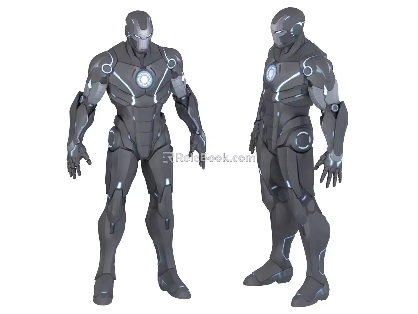 Iron Man Warsuit Sci-Fi Mecha Sci-Fi Robot 3d model