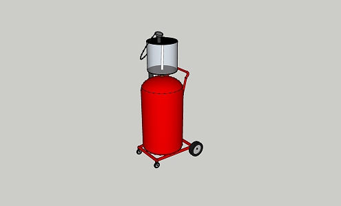 Modern Pumping Unit Electrical Equipment Pumping Unit Bottle Lighter Lighthouse Perfume 3d model