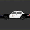 Police Car Police Car Police Car Police Car 3d model