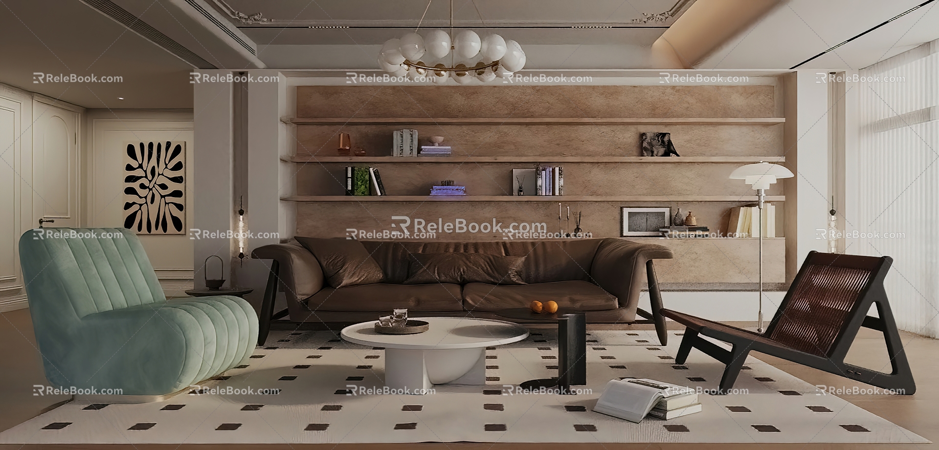 Living room 3d model