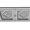 French ceiling 3d model