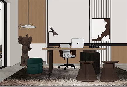 Modern 3d model