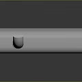 Sleek Silver Metal Car Exhaust Pipe With Dual Tailpipes And Smooth Design