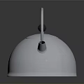 Silver Metal Kettle With Modern Design Curved Handle And Smooth Reflective Surface