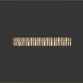 Neatly Stacked Firewood Pile on Wooden Rack with Gray Background