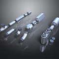 Other Precision Metal Mechanical Parts In Various Shapes And Sizes For Industrial Use