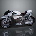 Motorcycle Two-wheeled Motorcycle Cross-country Motorcycle Road Race Motorcycle Motor Vehicle Transport 3d model