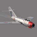 Industrial LOFT Fighter MIG 3d model