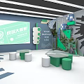 JIAJIU HEALTH Medical Display Shelves For Life Partner Healthcare Showcase Setup Design