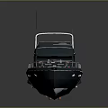 Sleek Modern Yacht Exterior Design With Upper Deck And Details 3d model