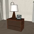 Bedside table 3d model
