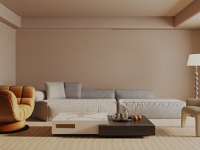 Living room 3d model