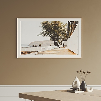 modern oil painting 3d model