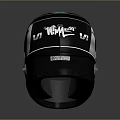 Tactical Black Silver Weapon With Monster Logo And Nico Branding Design