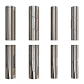 Collection of Pipes and Plumbing Fittings with Elbows Tees Valves and Connectors