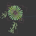 Colorful Stage Light Beams Creating Dynamic Vibrant Live Performance Effects